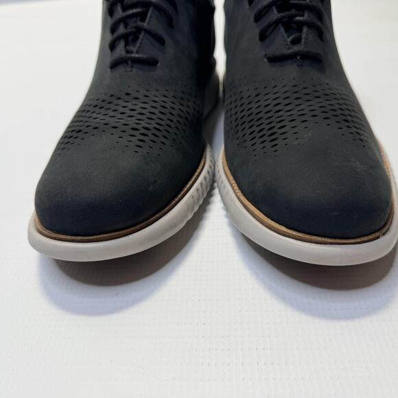 Cole Haan 2.Zerogrand Shoes Mens Size 10M Black Oxford Dress Casual - Picture 7 of 12